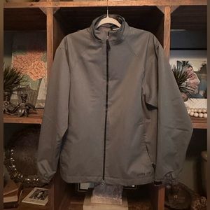Nike Golf Grey Storm Fit Water Resistant Full Zip Jacket